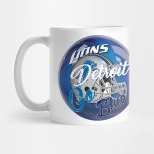 detroit lions Mug